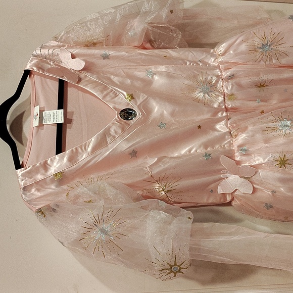 The Wizard Of Oz Glinda Good Witch Pink Costume Dress Adult 2X Wicked Cosplay - Picture 4 of 8